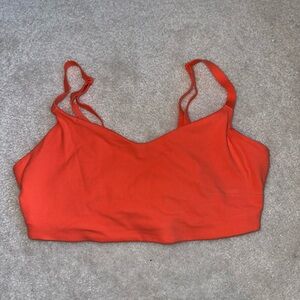 Athleta Bold Orange Athletic Top